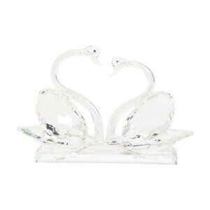 SOHO LIVING Crystal Swans Decor